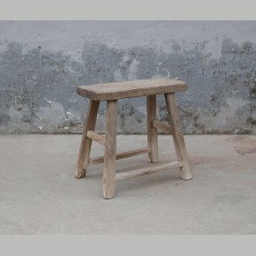 Prachtige oude Chinese XL kruk